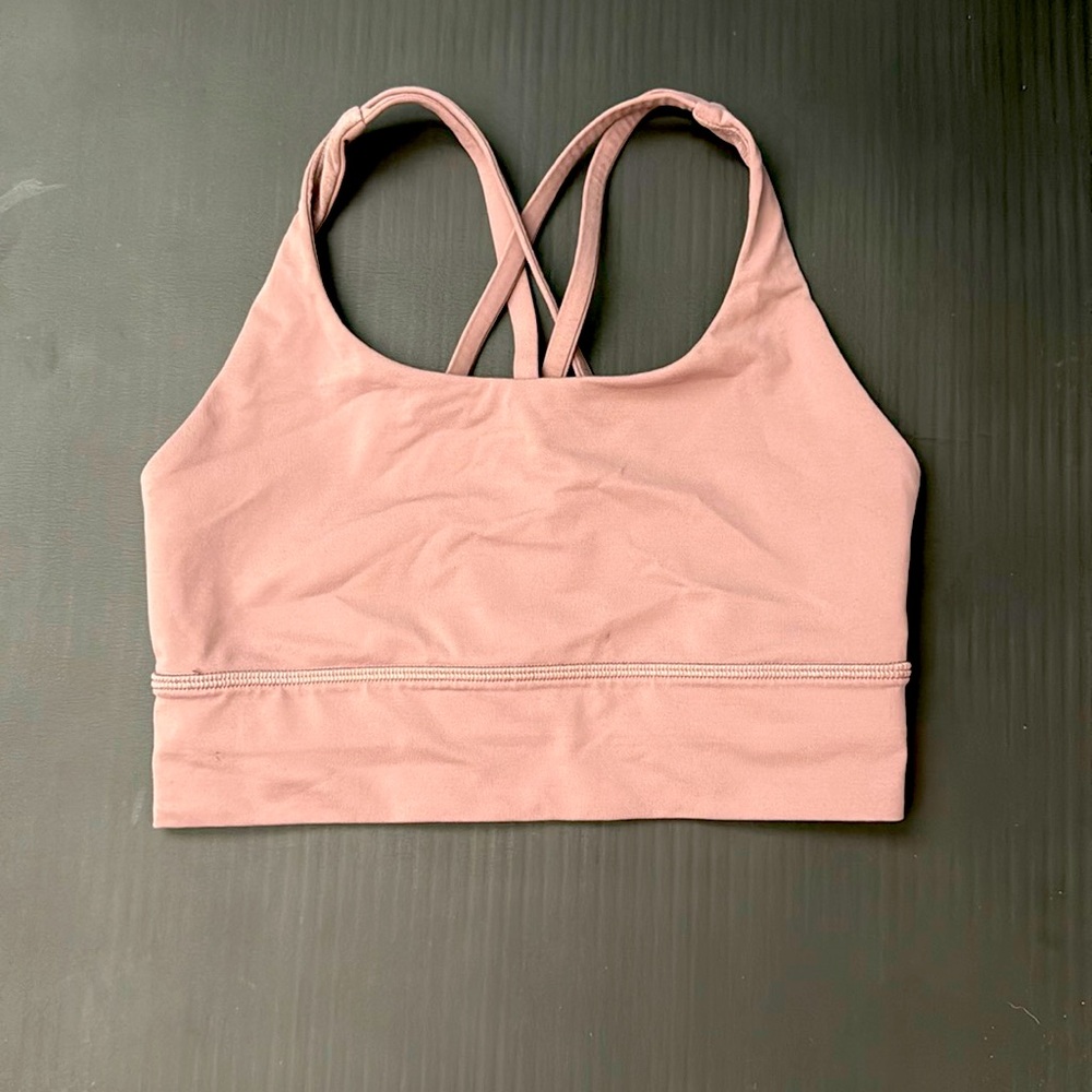 Lululemon  Purple Strappy Women's Sports Bra size 6